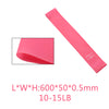 5pcs/set Latex Elastic Fitness Band