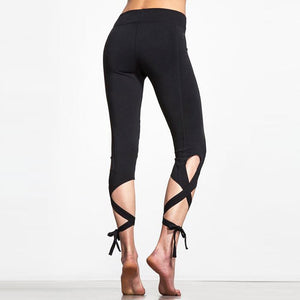 Women Bandage Elastic Yoga Pants