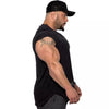 Men Gyms Fitness Slim T-shirt