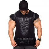 Men Gyms Fitness Slim T-shirt