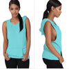 Fitness Backless Cross Sport T Shirt